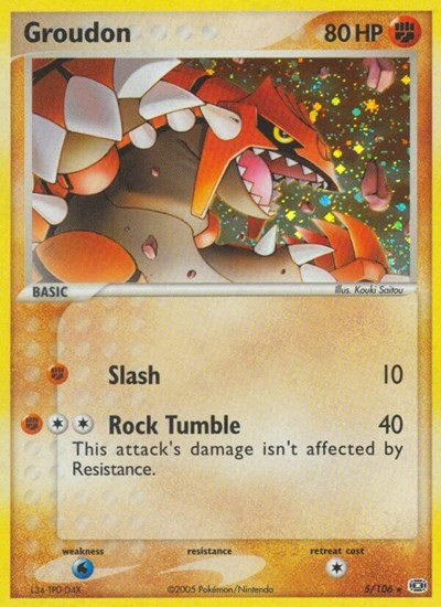 Groudon - 005/106