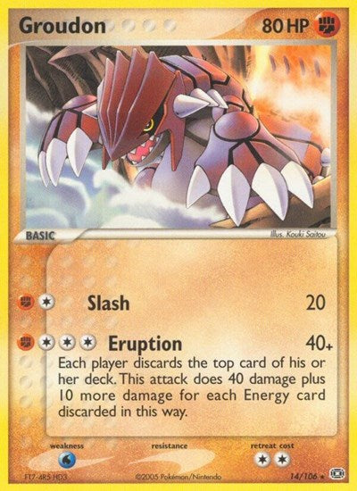 Groudon - 014/106