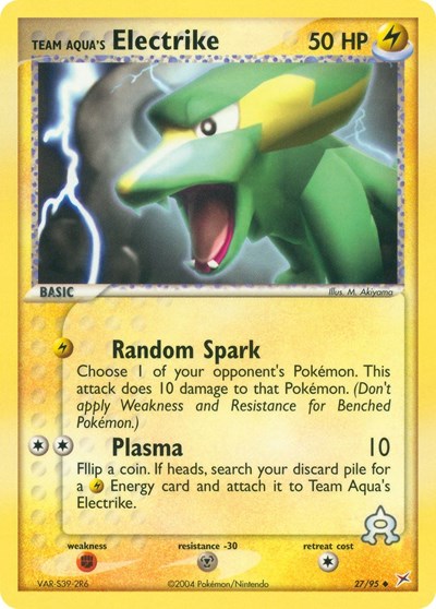 Team Aqua's Electrike - 27/95