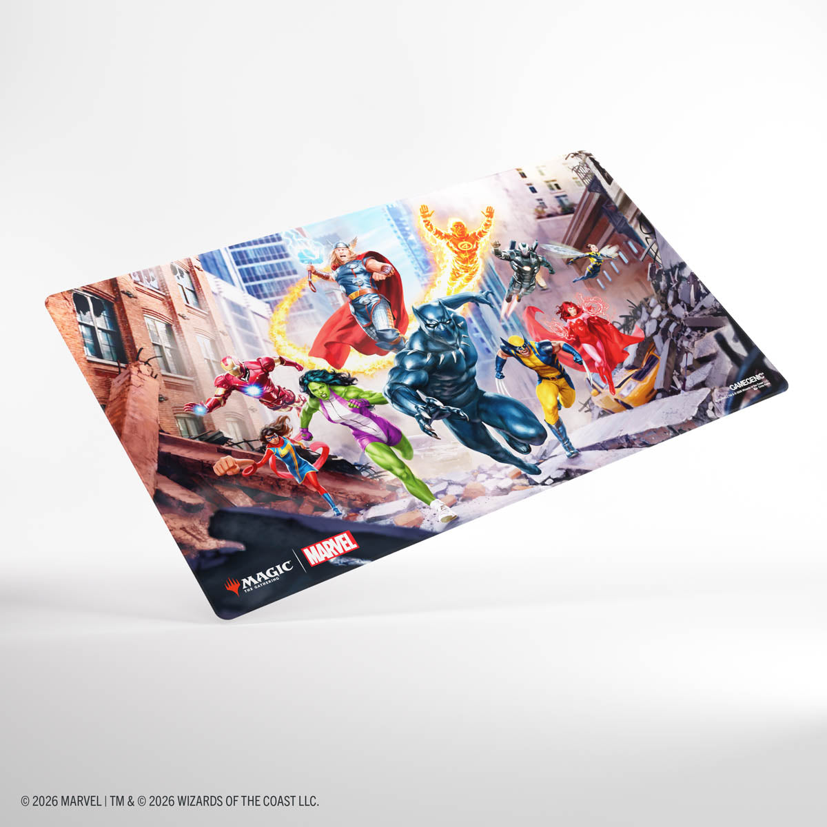Magic: The Gathering | Marvel Super Heroes Shiny Playmat
